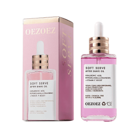 Soft Serve After Shave Oil -Strawberry &Vanilla Scent Repairing Oil After Shaving For Men And Women (Option: 2PCS)