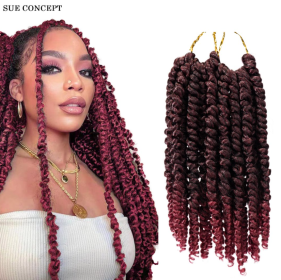 Curly  Crochet Braid 2X SPRING (Option: T530)